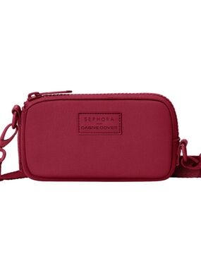 Sephora x Dagne Dover Crossbody phone case in Burgundy